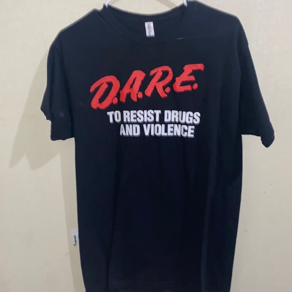 Dare to Resist Drugs and Violence T-shirt - Picture 1 of 7